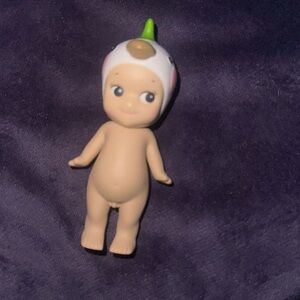 Charming Doll with Chicken Hat for Kids